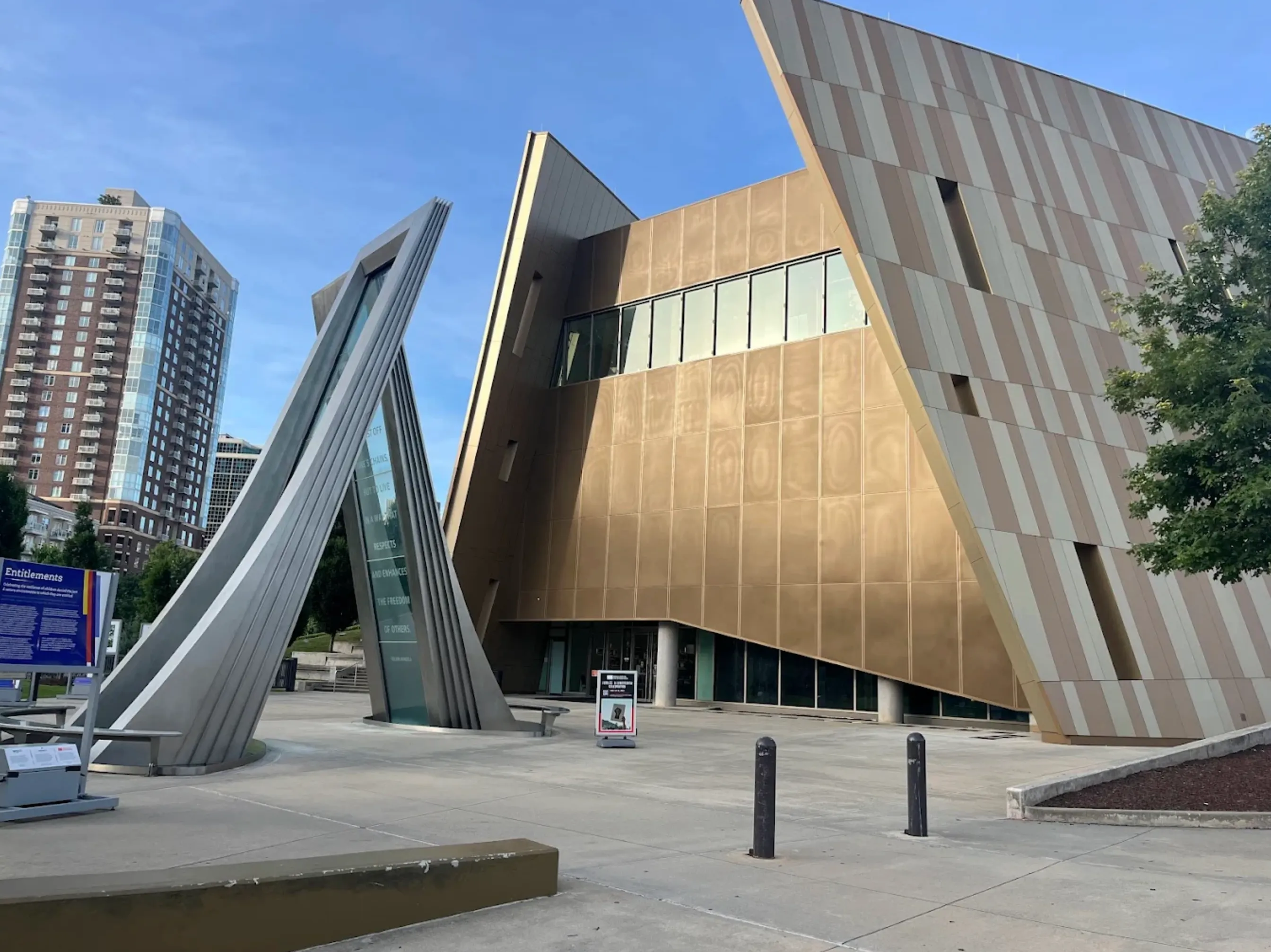 National Center for Civil and Human Rights museum exterior
